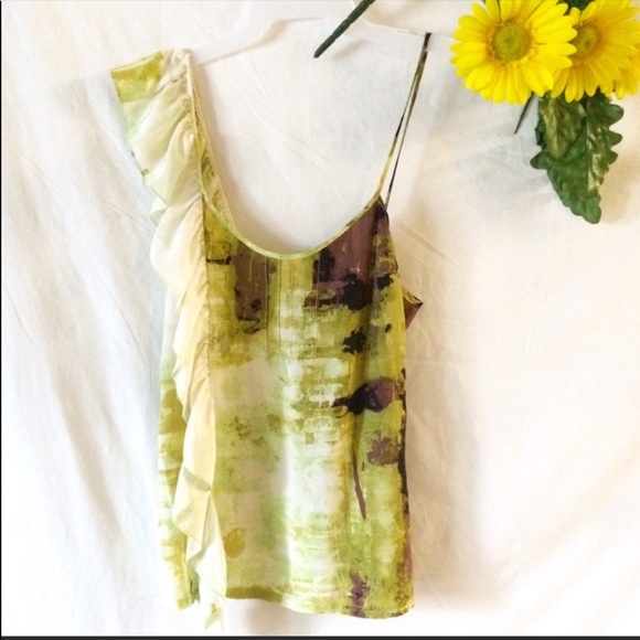 Anthropologie Tops - Anthropologie Ali Ro 100% Silk Tank Size 4